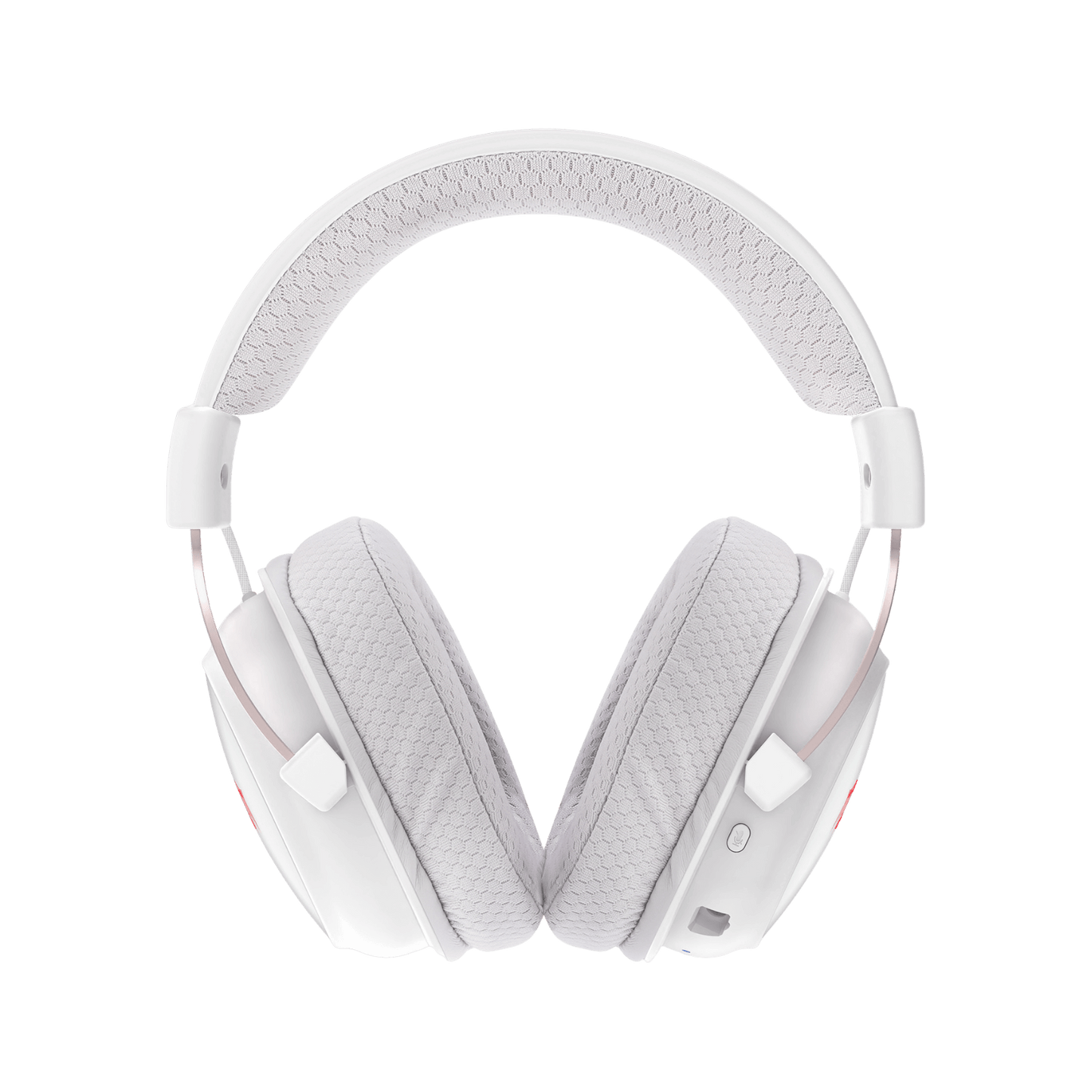 Redragon EU H510 PRO 3-Mode RGB White Gaming Headset - 7.1 Surround Sound - 53MM Audio Drivers in Memory Foam Ear Pads w/Durable Fabric Cover- Multi Platforms Headphone - USB Powered for PC/PS4/NS