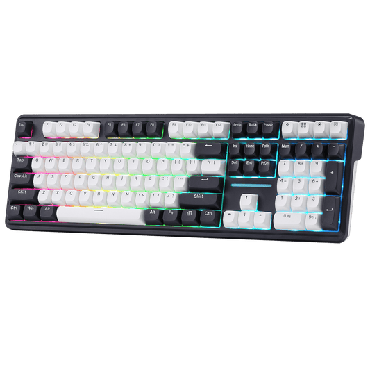 Redragon EU ANTONIUM K745 PRO 108 Keys Wireless Gasket Mechanical Keyboard, Black | show
