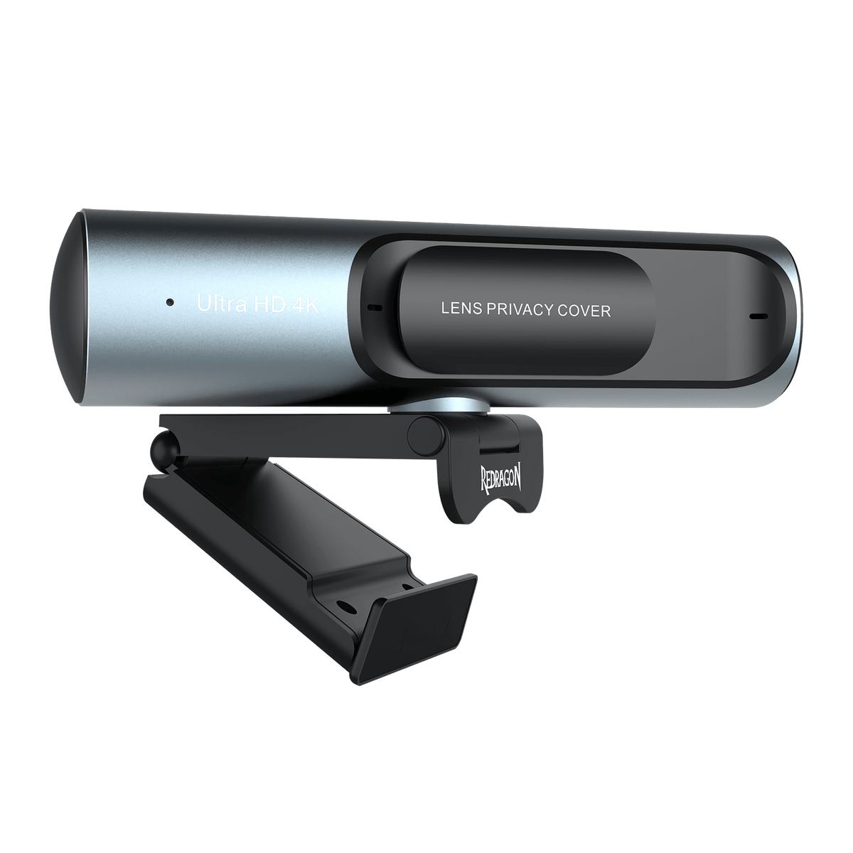 Redragon EU GW911 4K Webcam for PC, Ultra HD with Dual Noise-Cancelling Mic, PDAF Auto Focus, Auto Light Correction, Plug & Play, Privacy Cover – Works w/Zoom/Teams/Skype/Google Meet