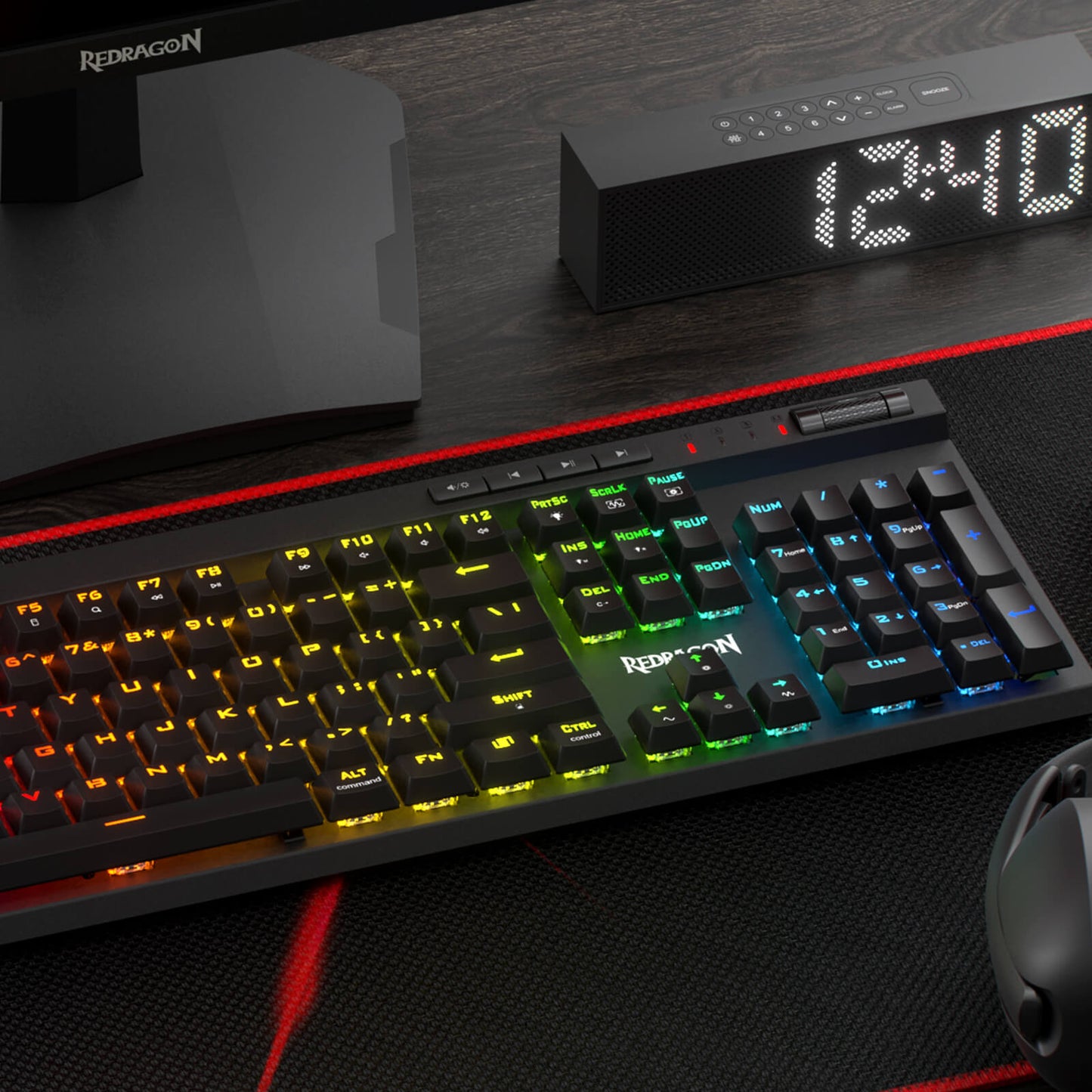 Redragon EU K580 PRO VATA RGB Backlit 3 Modes Mechanical Gaming Keyboard