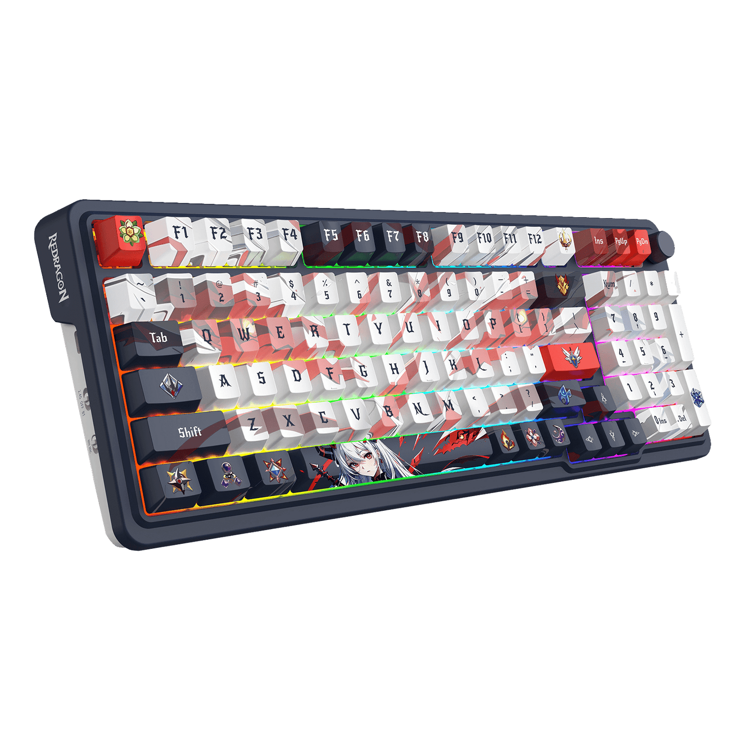 Redragon EU, 3-Modes Anime Mechanical Keyboard w/Hot-Swap Socket
