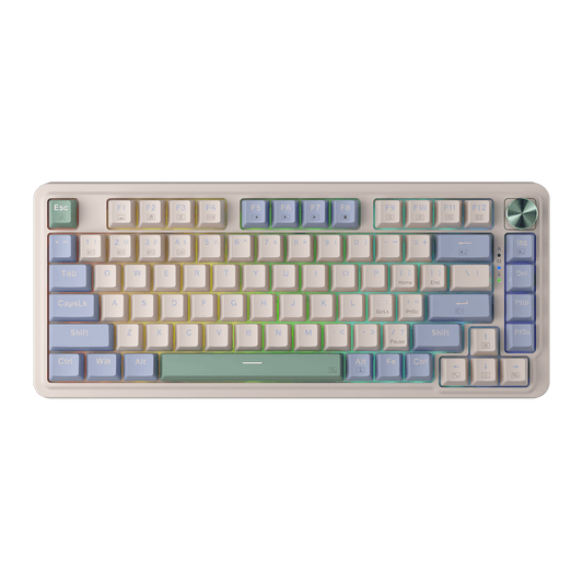 Redragon EU UCAL K673 PRO 75% Wireless Gasket RGB Gaming Keyboard | show