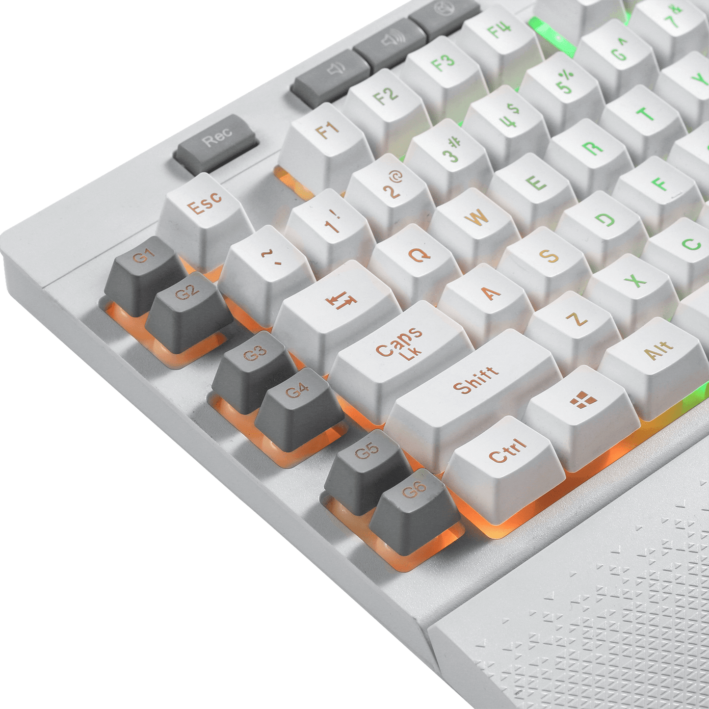 redragon EU white gaming keyboard