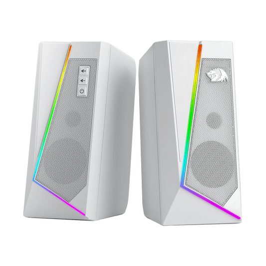 Redragon EU GS520 RGB Desktop Speakers white