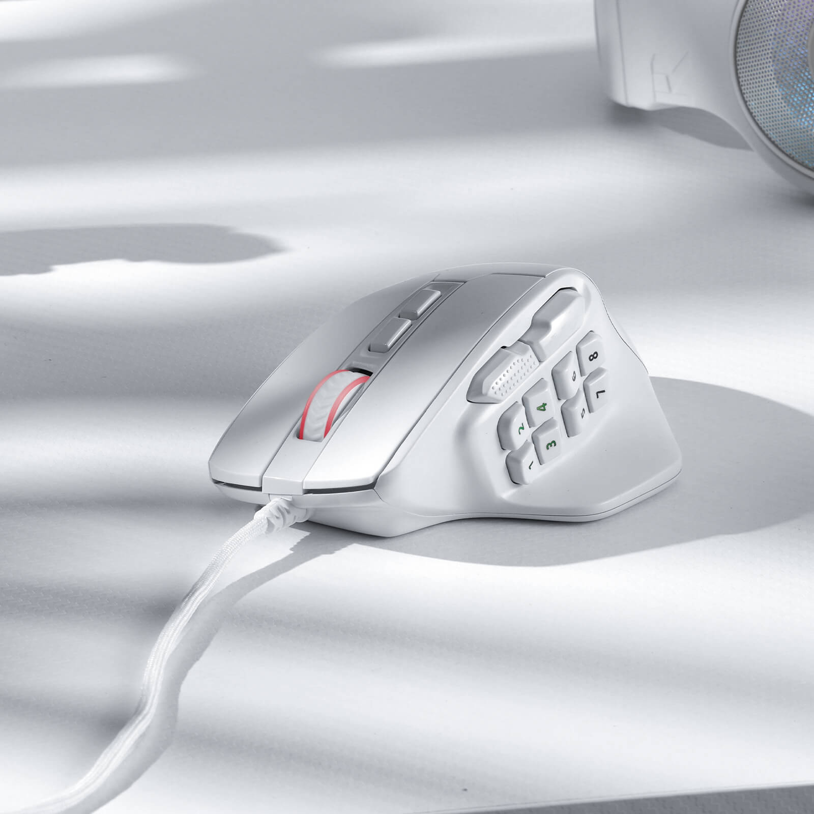 Redragon EU AATROX M811 MMO white Gaming Mouse