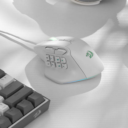 Redragon EU AATROX M811 MMO white Gaming Mouse