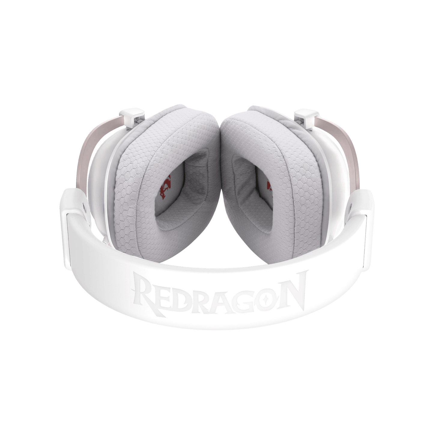Redragon EU H510 PRO 3-Mode RGB White Gaming Headset - 7.1 Surround Sound - 53MM Audio Drivers in Memory Foam Ear Pads w/Durable Fabric Cover- Multi Platforms Headphone - USB Powered for PC/PS4/NS