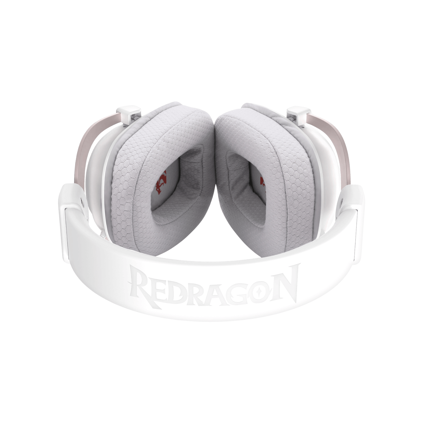Redragon EU H510 PRO 3-Mode RGB White Gaming Headset - 7.1 Surround Sound - 53MM Audio Drivers in Memory Foam Ear Pads w/Durable Fabric Cover- Multi Platforms Headphone - USB Powered for PC/PS4/NS