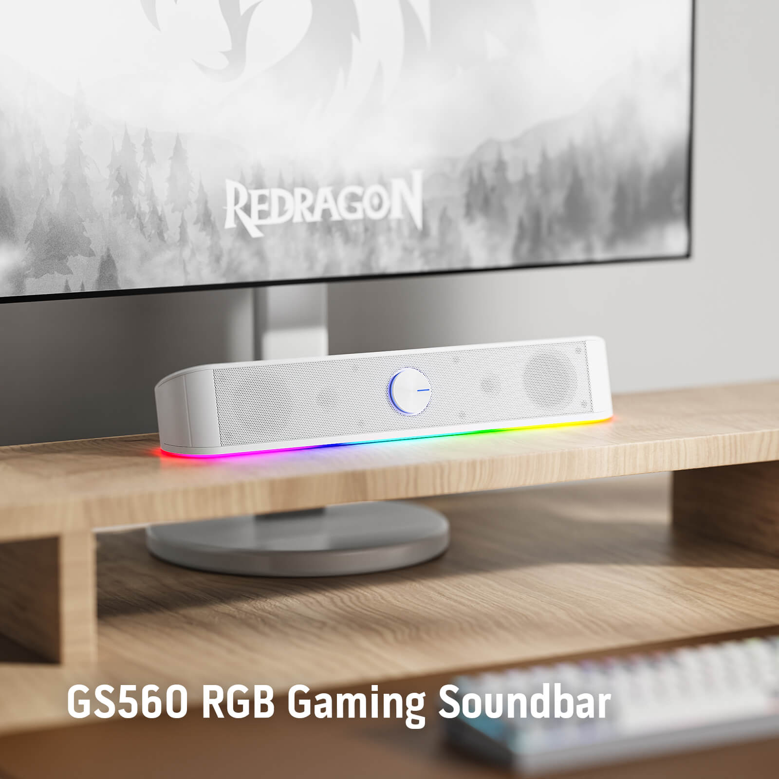 redragon EU GS560 RGB Desktop Soundbar