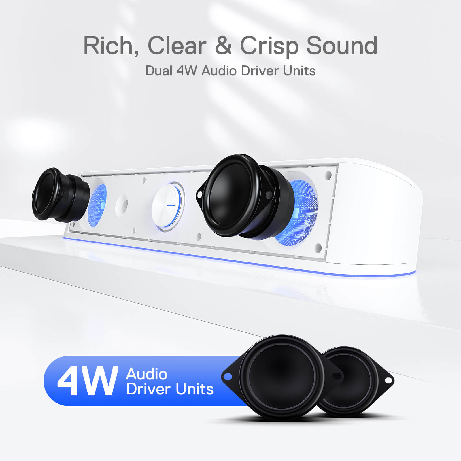 redragon EU GS560 RGB Desktop Soundbar
