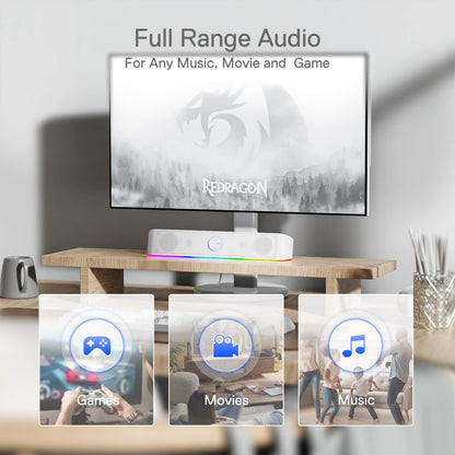 redragon EU GS560 RGB Desktop Soundbar