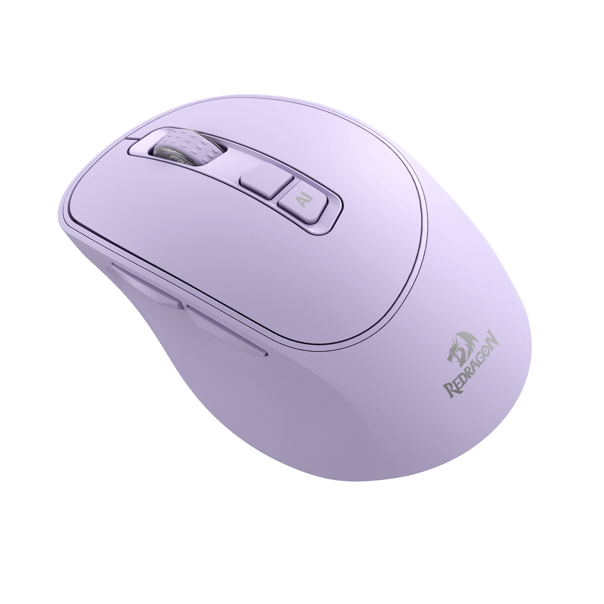 Redragon EU BM4195 AI Smart Wireless Mouse, 2.4G & BT Computer Office Mouse, Translate & Voice Typing, 5 DPI Adjustable, Ergonomic Design, Long Battery Life, for Laptop/Desktop/PC
