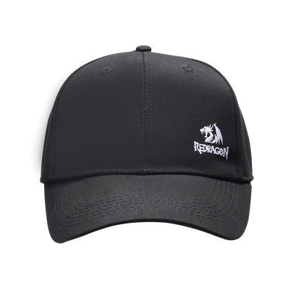Redragon Black Brown Lightweight Unstructured Adjustable baseball Hat