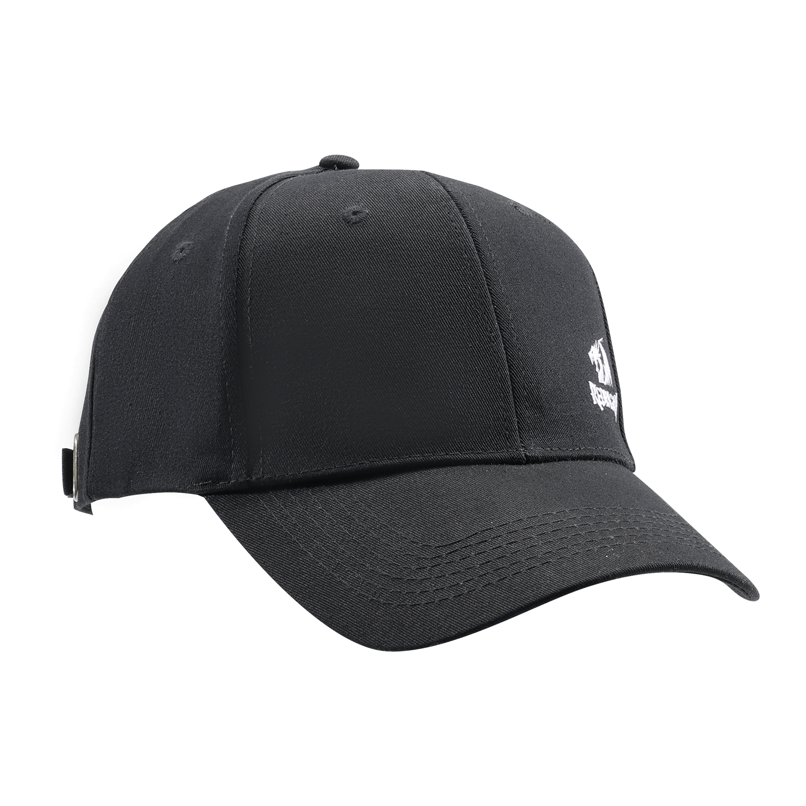 Redragon Black Brown Lightweight Unstructured Adjustable baseball Hat