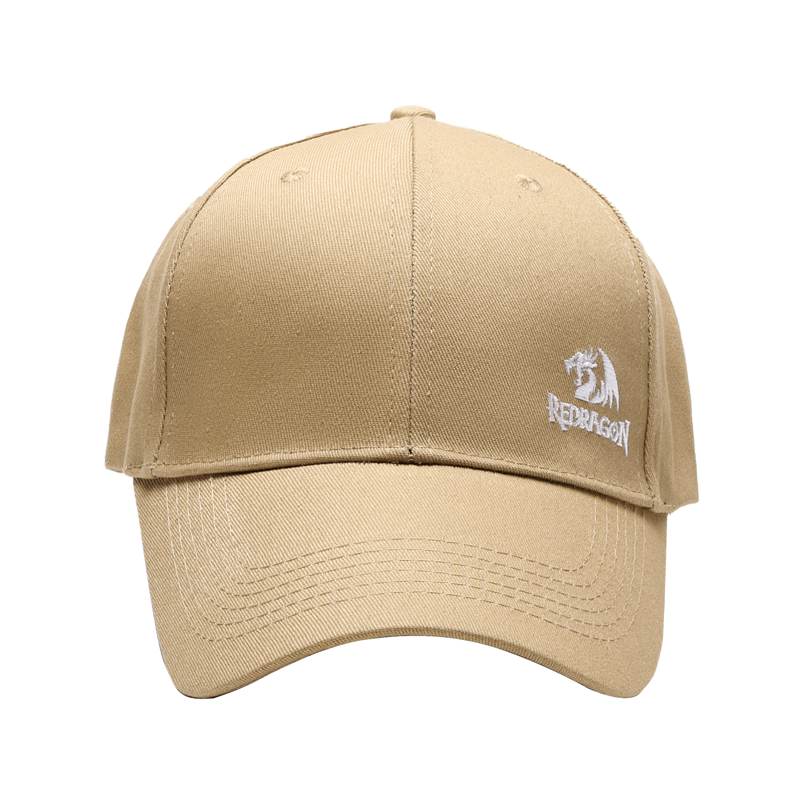 Redragon Black Brown Lightweight Unstructured Adjustable baseball Hat