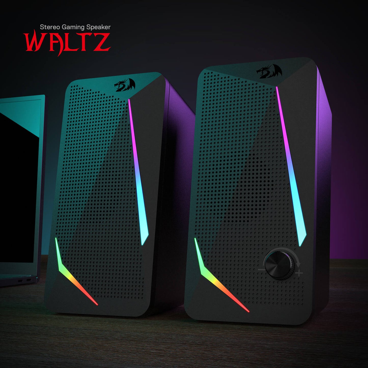 Redragon EU GS510 RGB Desktop Speakers