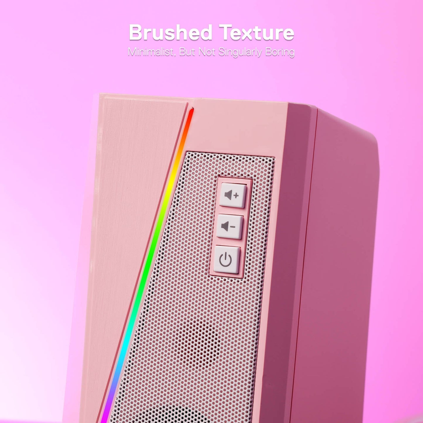 Redragon EU GS520 RGB Pink Speakers
