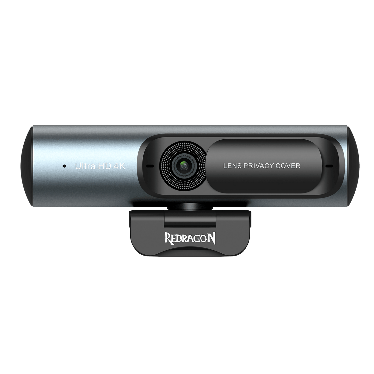 Redragon EU GW911 4K Webcam for PC, Ultra HD with Dual Noise-Cancelling Mic, PDAF Auto Focus, Auto Light Correction, Plug & Play, Privacy Cover – Works w/Zoom/Teams/Skype/Google Meet