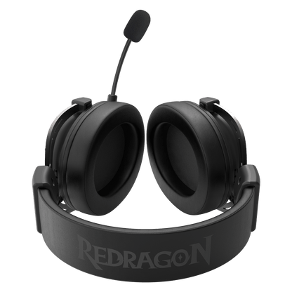 Redragon EU H375 Wired Gaming Headset, 53mm Drivers 7.1 Surround Sound, Detachable Noise Cancelling Mic, USB Computer Headset with RGB, Lightweight Design for PC/Laptop/PS4
