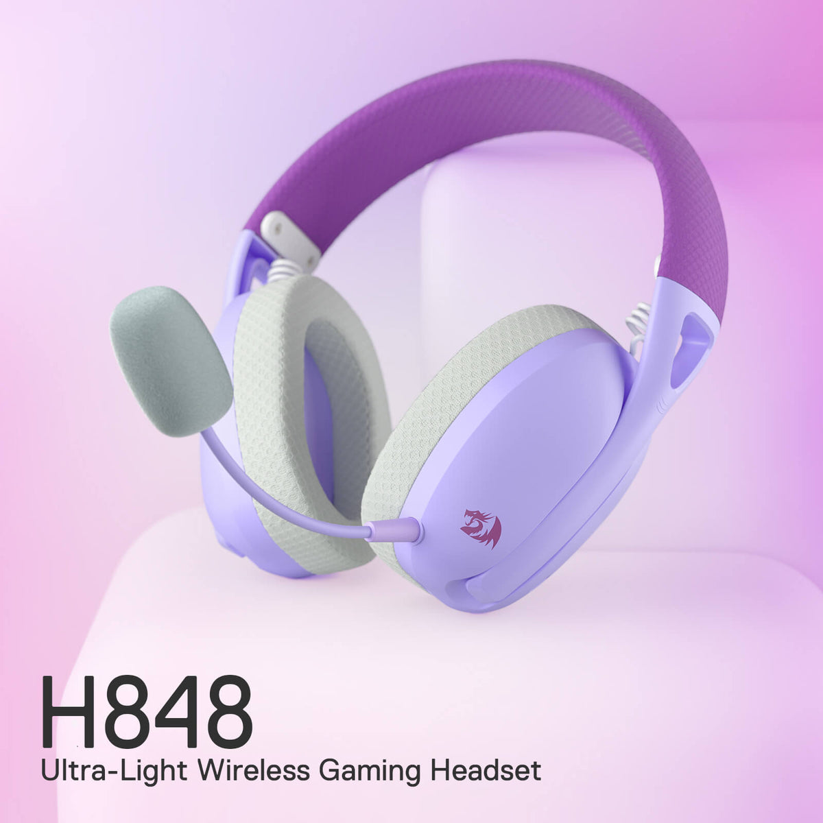 Redragon EU H848 Lightweight Bluetooth Wireless Gaming Headset