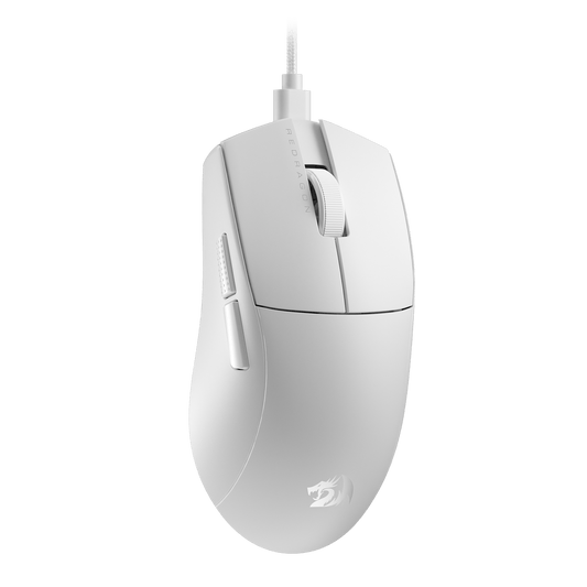 Redragon EU M724 Wired Gaming Mouse, 42G Ultra-Light 12,400 Max DPI Optical Gaming Mouse with 5 Programmable Buttons, Ergonomic Natural Grip Build, Software Supports DIY Keybinds & DPI | show