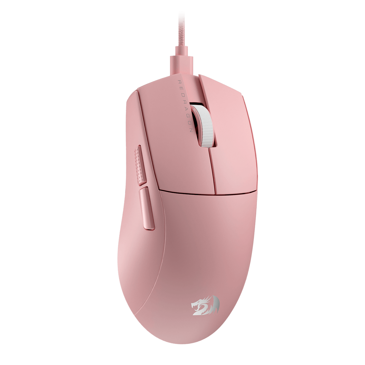 Redragon EU M724 Wired Gaming Mouse, 42G Ultra-Light 12,400 Max DPI Optical Gaming Mouse with 5 Programmable Buttons, Ergonomic Natural Grip Build, Software Supports DIY Keybinds & DPI |show