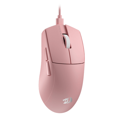 Redragon EU M724 Wired Gaming Mouse, 42G Ultra-Light 12,400 Max DPI Optical Gaming Mouse with 5 Programmable Buttons, Ergonomic Natural Grip Build, Software Supports DIY Keybinds & DPI |show