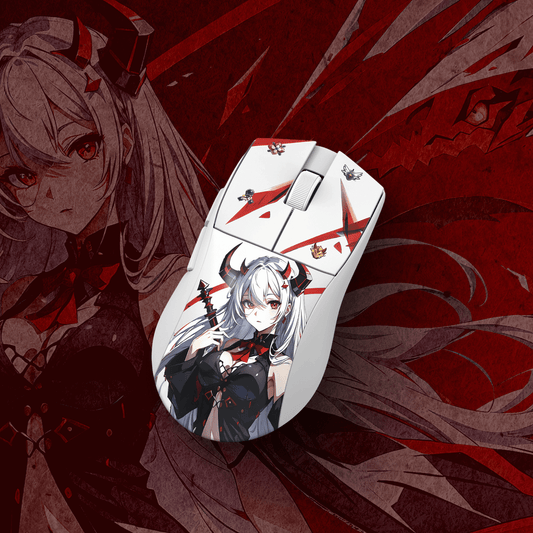 Redragon EU EISA K1NG PRO M916 49G Wireless Gaming Mouse，anime-inspired art featuring Eisa