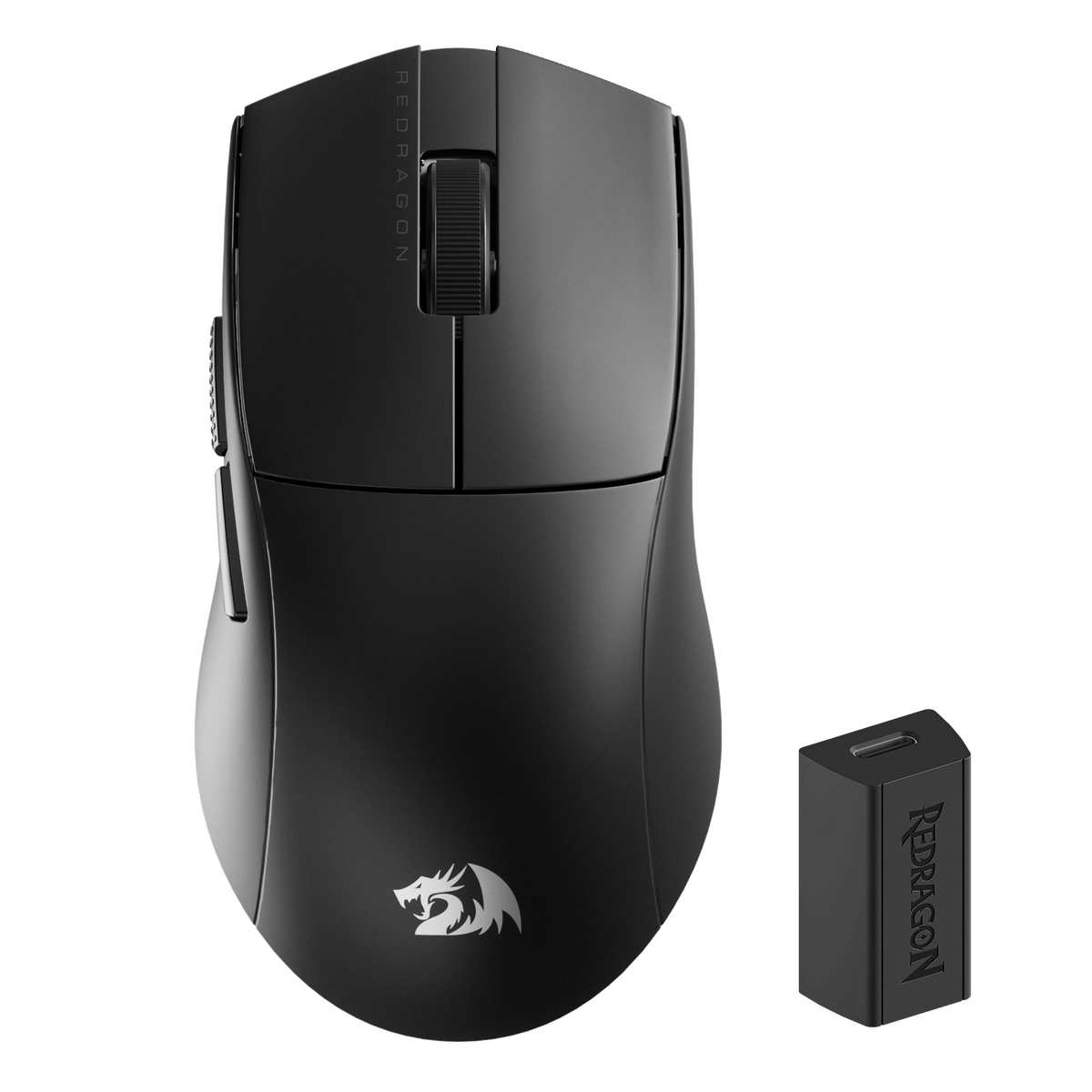Redragon EU M916 ULT Wireless 8K Polling Rate Gaming Mouse, 49G Ultra-Light 30,000 Max DPI Gaming Mice w/Ergonomic Natural Grip Build, Full Programmable Buttons, Software Supports DIY Keybinds & DPI