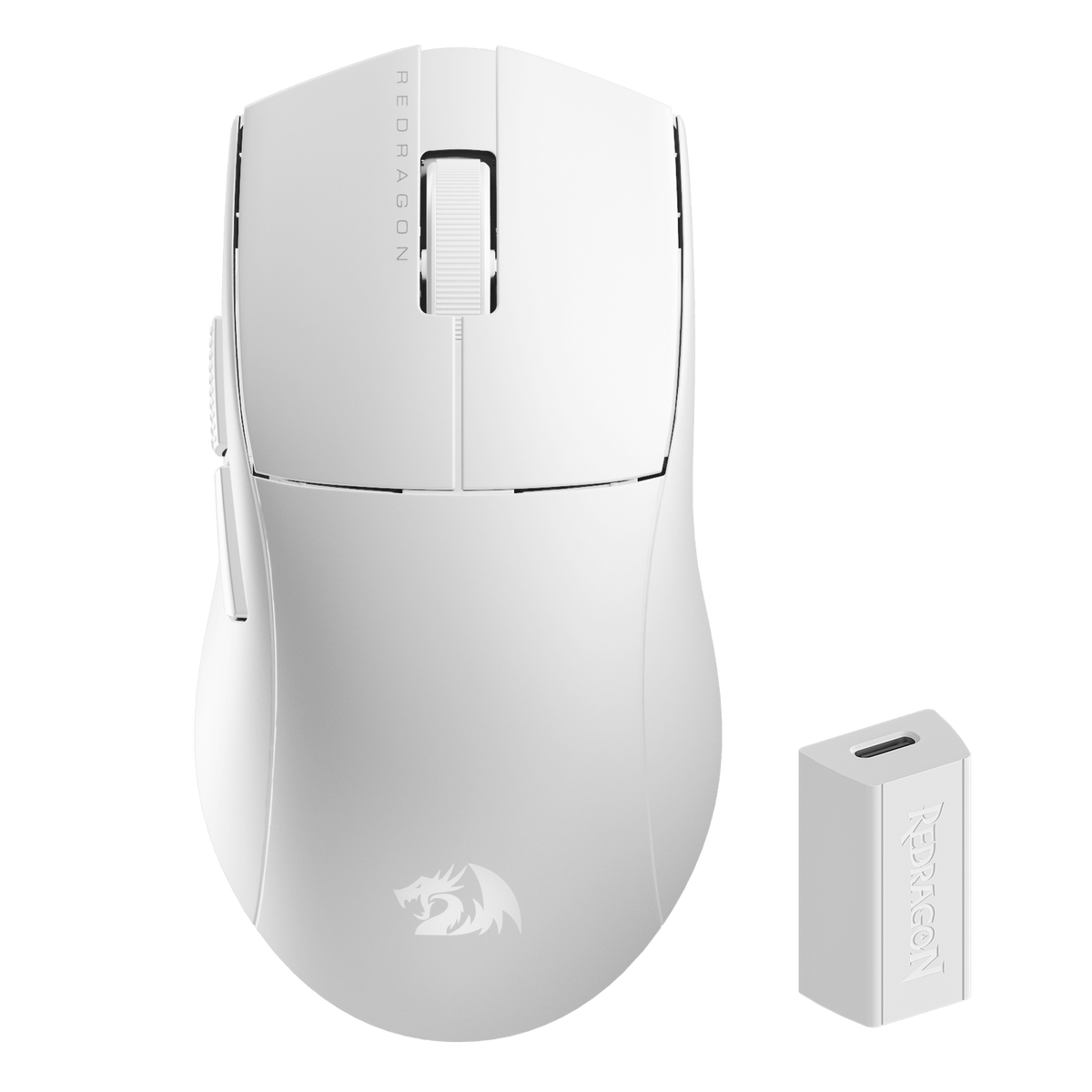 Redragon EU M916 ULT Wireless 8K Polling Rate Gaming Mouse, 49G Ultra-Light 30,000 Max DPI Gaming Mice w/Ergonomic Natural Grip Build, Full Programmable Buttons, Software Supports DIY Keybinds & DPI
