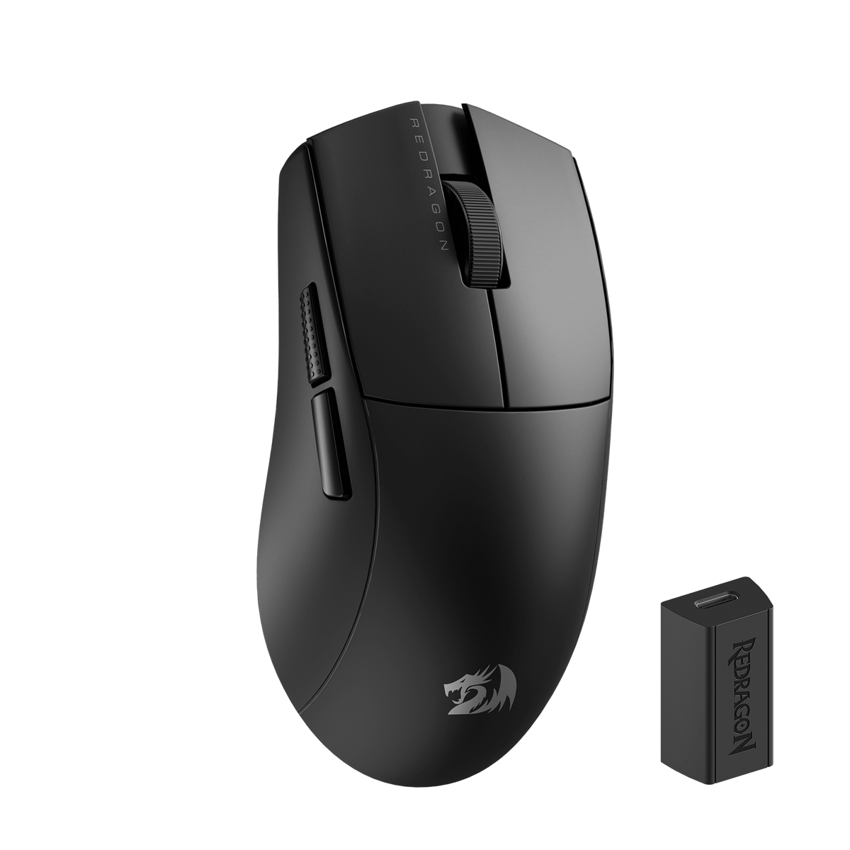 Redragon EU M916 ULT Wireless 8K Polling Rate Gaming Mouse, 49G Ultra-Light 30,000 Max DPI Gaming Mice w/Ergonomic Natural Grip Build, Full Programmable Buttons, Software Supports DIY Keybinds & DPI