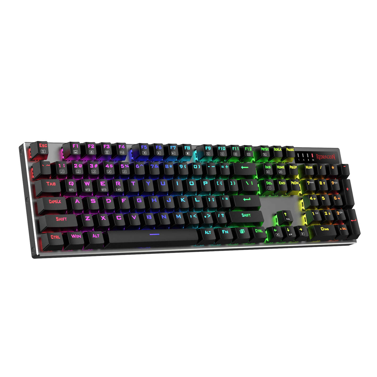 Redragon EU K556 PRO Upgraded Wireless RGB aluminum  Gaming Keyboard