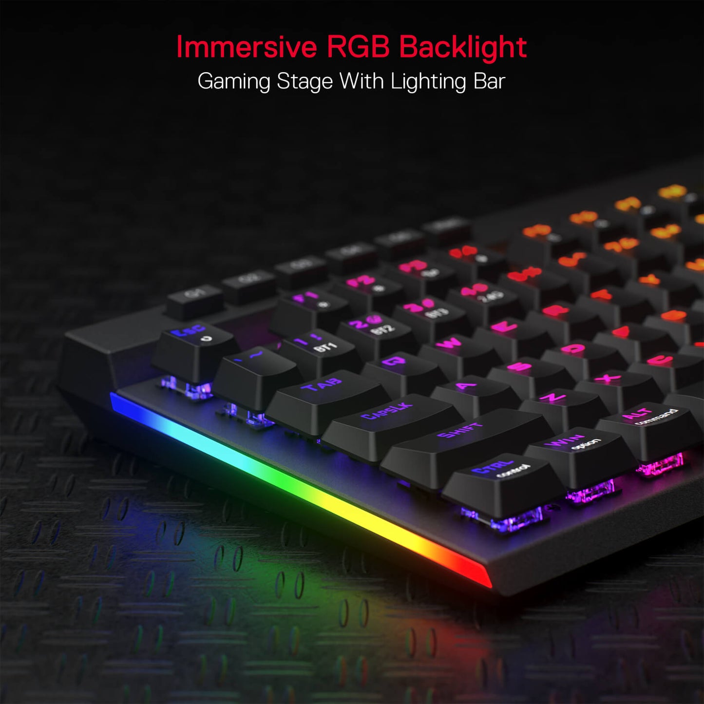 Redragon EU K580 PRO VATA RGB Backlit 3 Modes Mechanical Gaming Keyboard