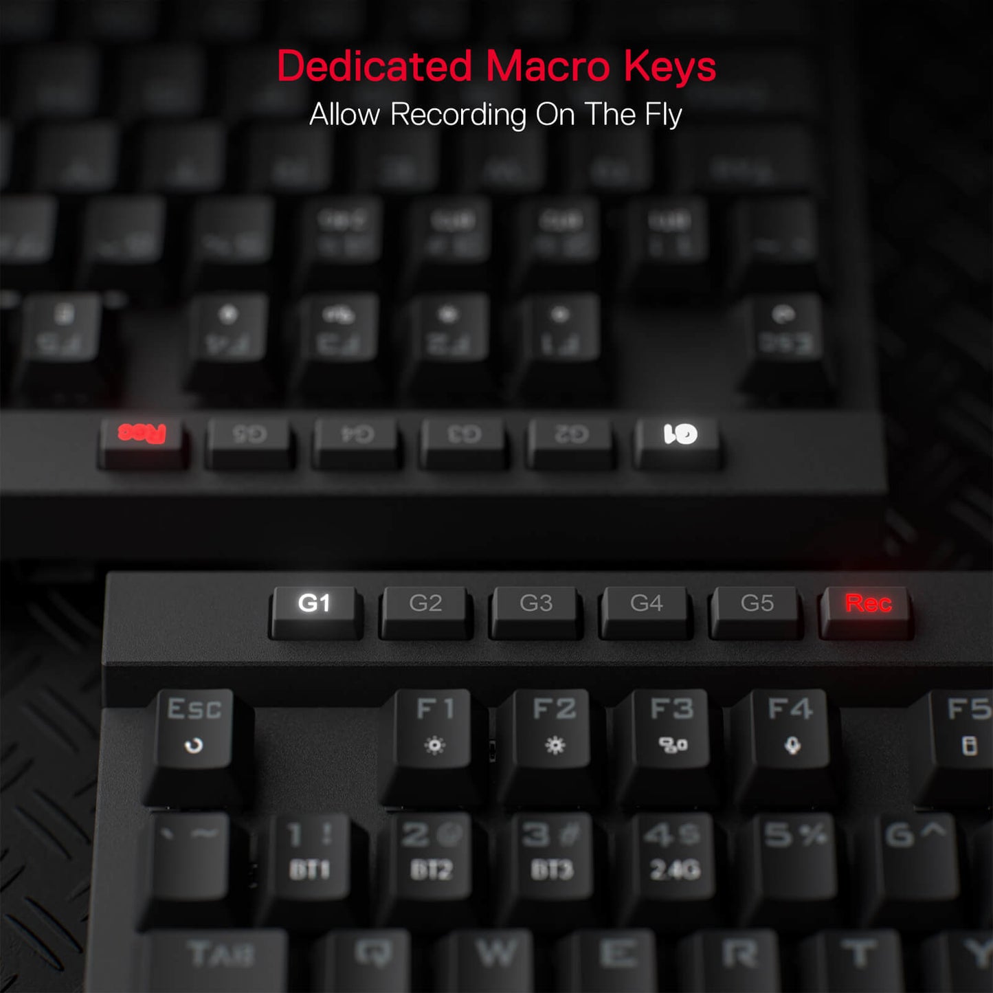 Redragon EU K580 PRO VATA RGB Backlit 3 Modes Mechanical Gaming Keyboard
