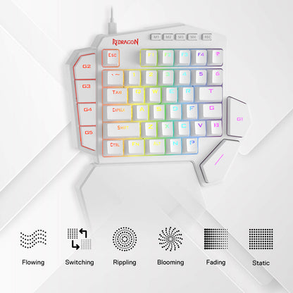 Redragon EU K585 DITI One-Handed RGB Mechanical Gaming Keyboard