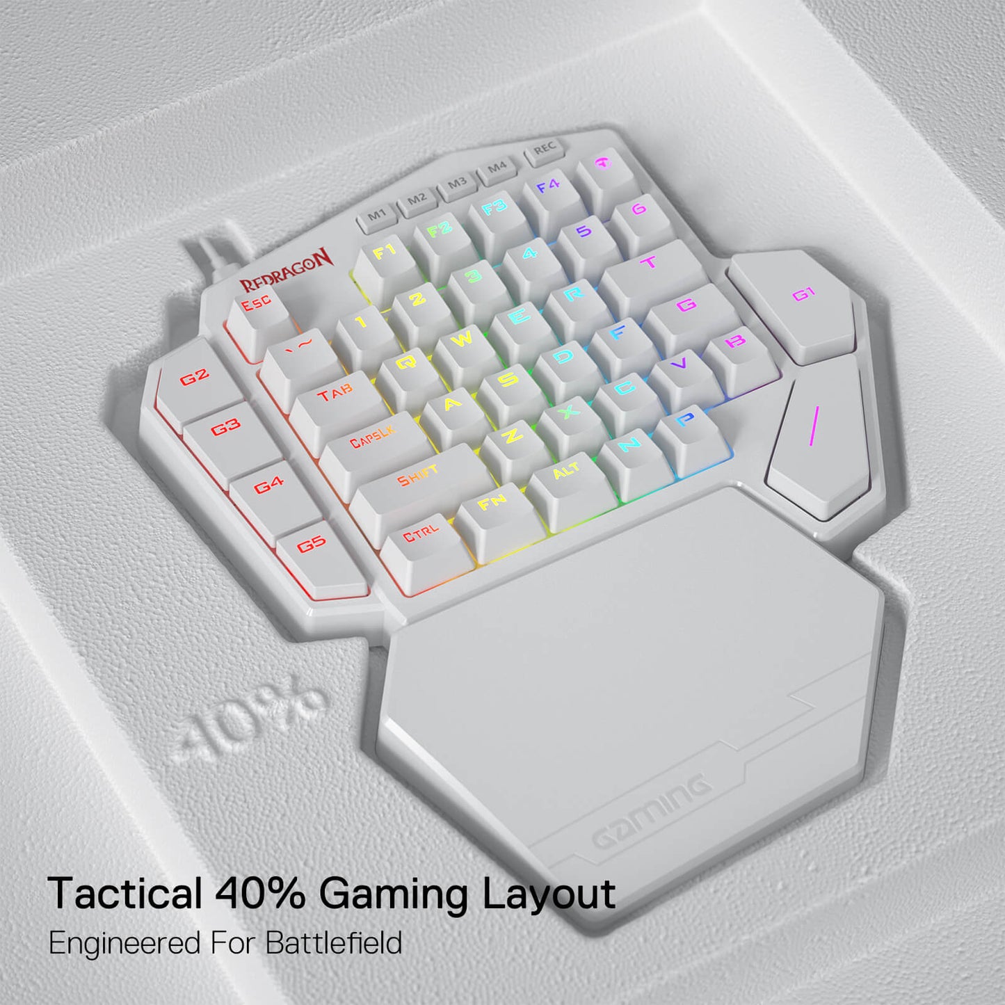 Redragon EU K585 DITI One-Handed RGB Mechanical Gaming Keyboard