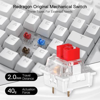 Redragon EU K585 DITI One-Handed RGB Mechanical Gaming Keyboard