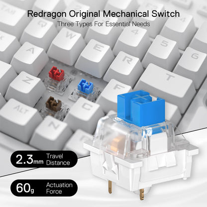 Redragon EU K585 DITI One-Handed RGB Mechanical Gaming Keyboard