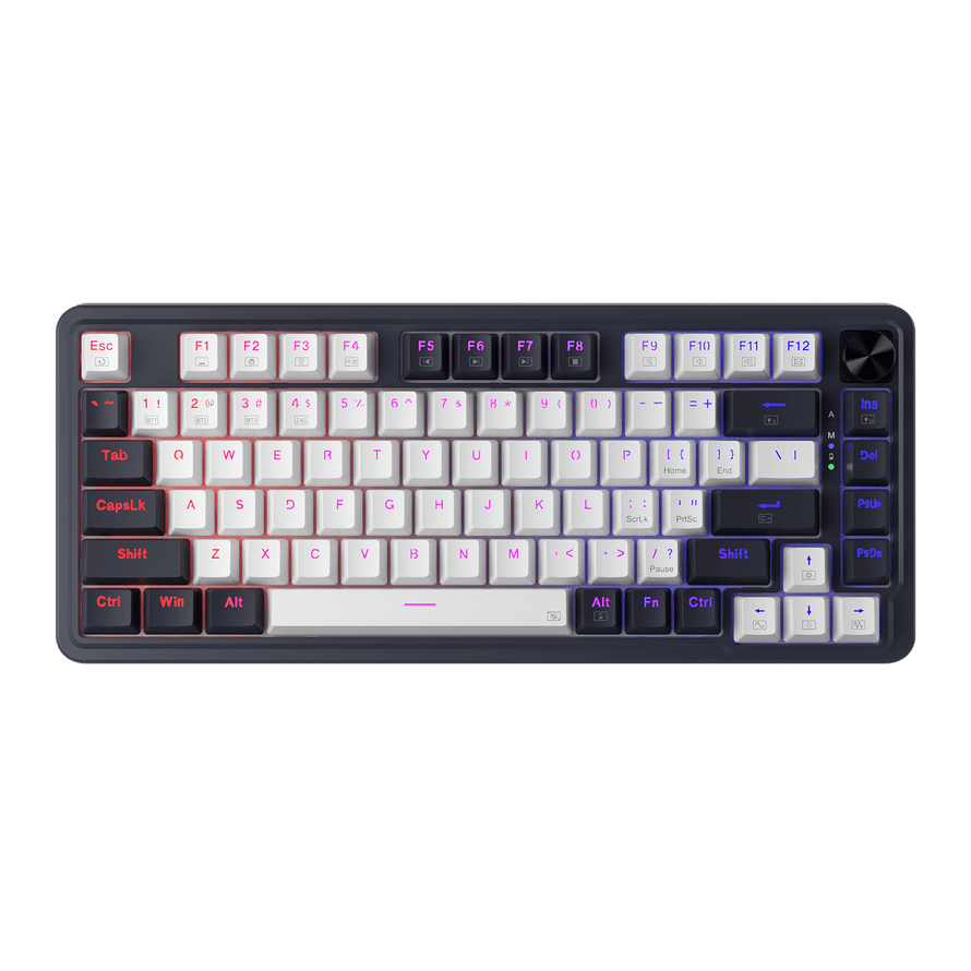 Redragon EU UCAL K673 PRO 75% Wireless Gasket RGB Gaming Keyboard | show