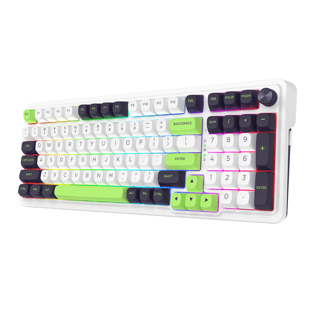 Redragon EU K686 MAX 98 Keys MOA Profile Gasket 3 Modes RGB Gaming Keyboard