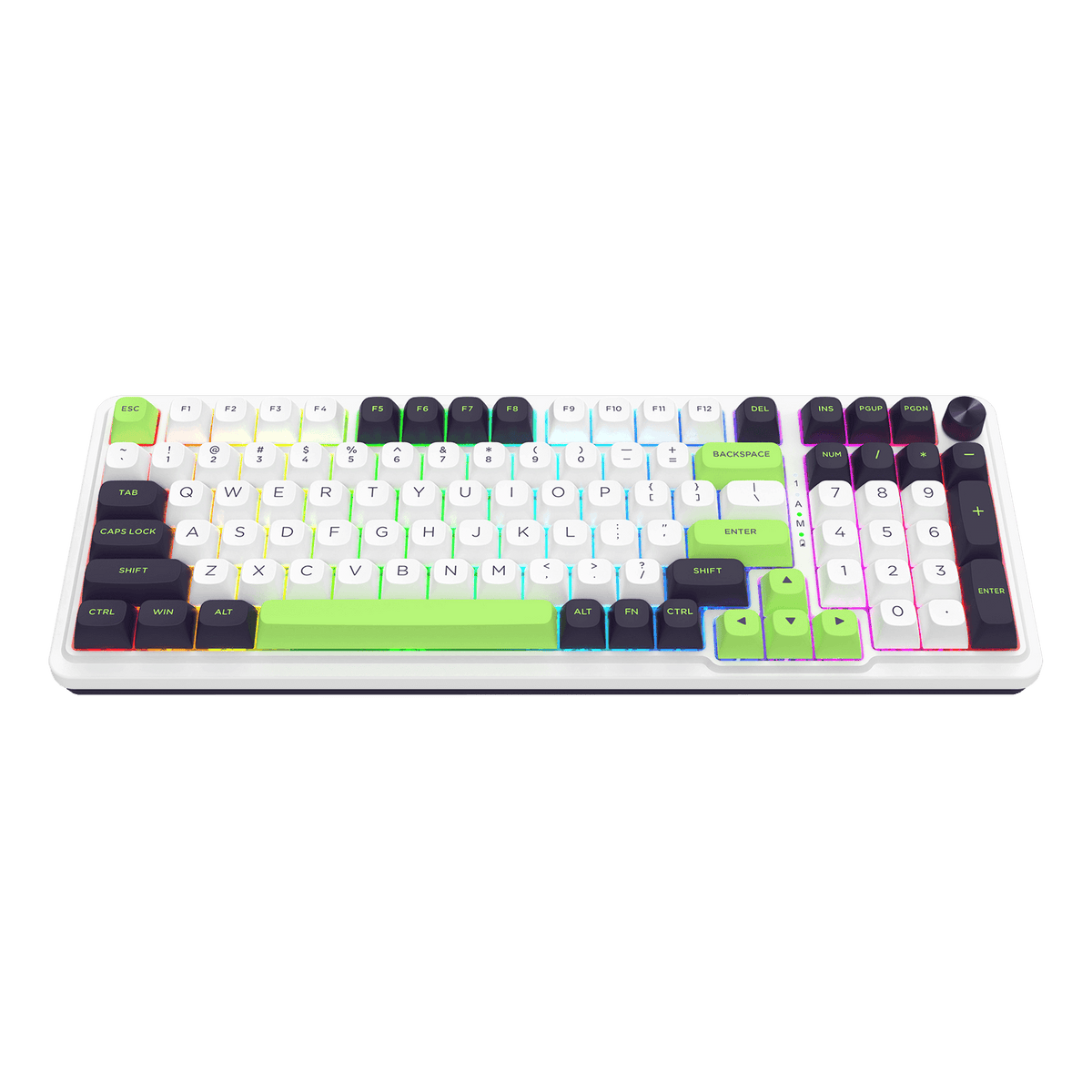 Redragon EU K686 MAX 98 Keys MOA Profile Gasket 3 Modes RGB Gaming Keyboard