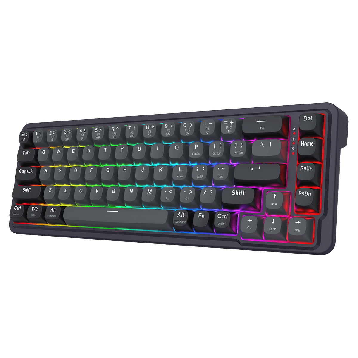 Redragon EU K709 HE Rapid Trigger Gaming Keyboard, 8K Wired Mechanical Keyboard w/Next-Gen UltraMag 100% POM Silky Magnetic Switch, Dual-Module Floating Patent Structure Design, 5-Layer Noise Dampener