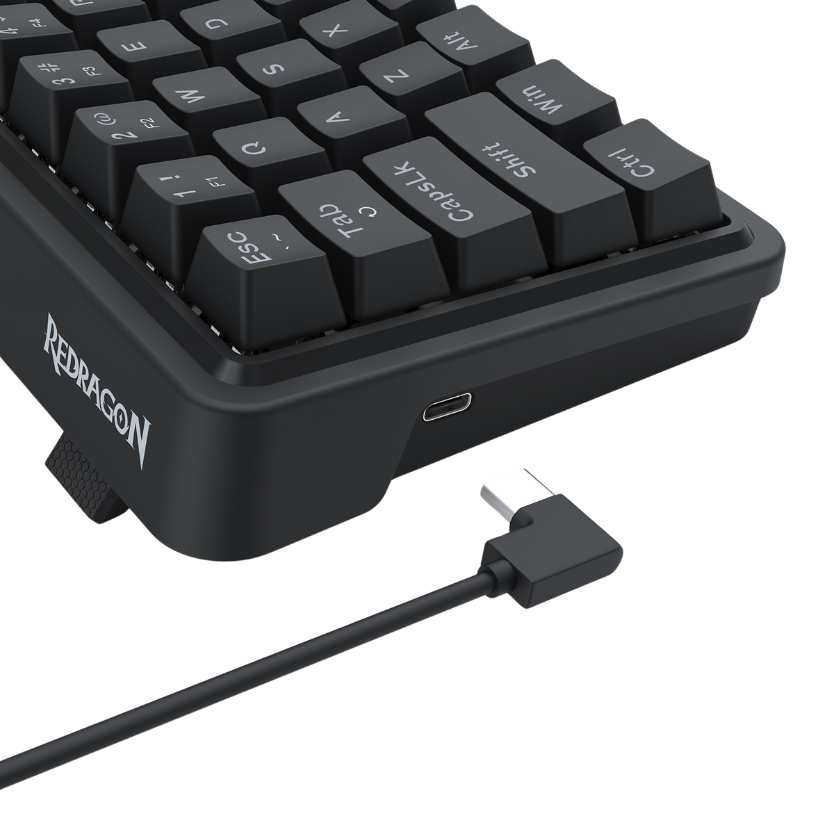 Redragon EU K722 60% Wired Gasket RGB Gaming Keyboard, 61 Keys Hot-Swap Compact Mechanical Keyboard w/Free-Mod Socket, 3-Layer Noise Dampening, Quiet Custom Linear Switch