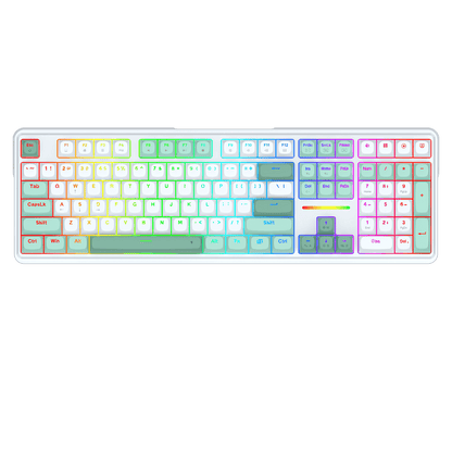 Redragon EU K745 HE Rapid Trigger Gaming Keyboard, 8K Wired Mechanical Keyboard w/Next-Gen UltraMag 100% POM Silky Magnetic Switch, Dual-Module Floating Patent Structure Design, 5-Layer Noise Dampening