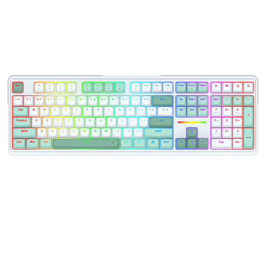 Redragon EU K745 HE Rapid Trigger Gaming Keyboard, 8K Wired Mechanical Keyboard w/Next-Gen UltraMag 100% POM Silky Magnetic Switch, Dual-Module Floating Patent Structure Design, 5-Layer Noise Dampening