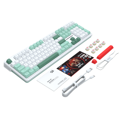 Redragon EU K745 HE Rapid Trigger Gaming Keyboard, 8K Wired Mechanical Keyboard w/Next-Gen UltraMag 100% POM Silky Magnetic Switch, Dual-Module Floating Patent Structure Design, 5-Layer Noise Dampening