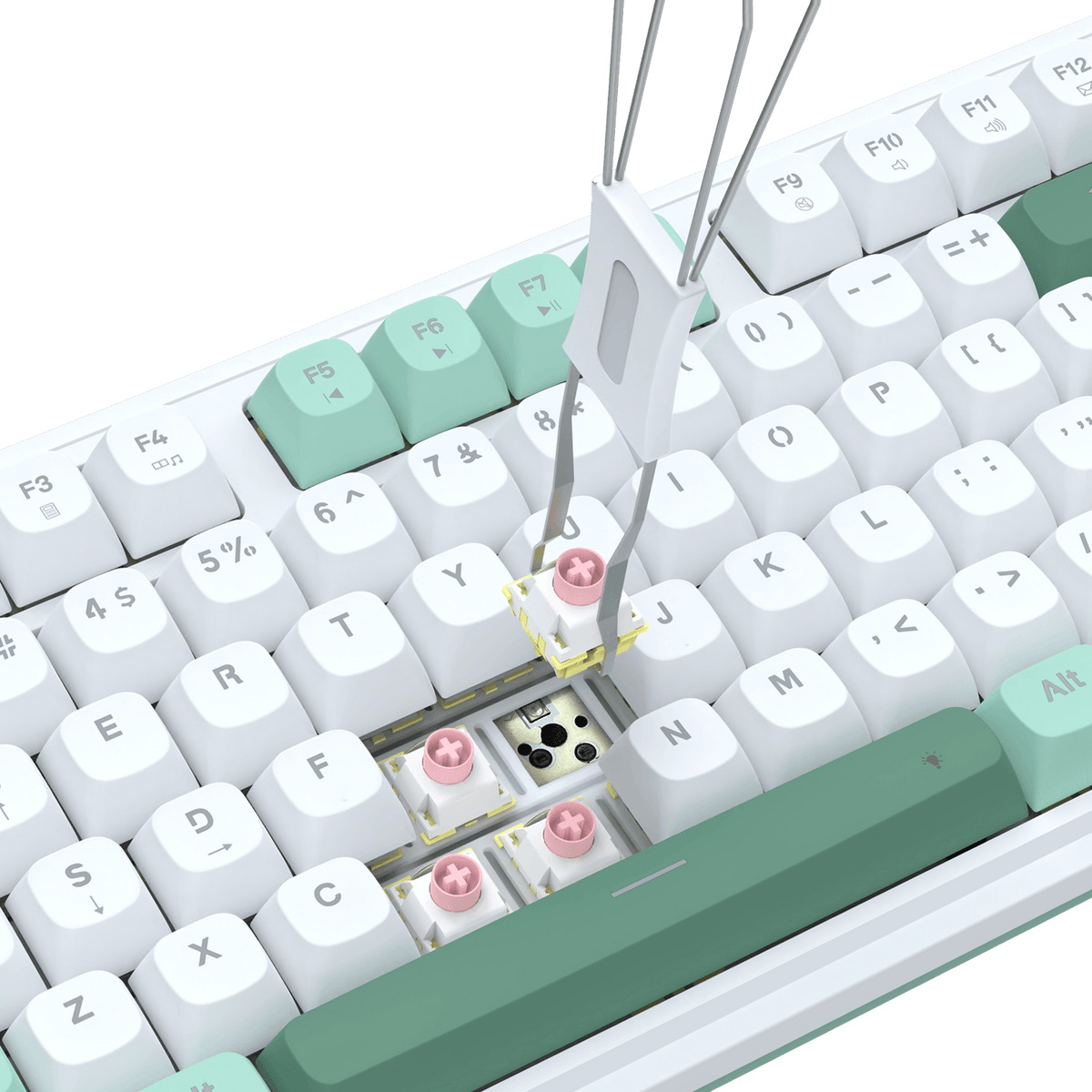 Redragon EU K745 HE Rapid Trigger Gaming Keyboard, 8K Wired Mechanical Keyboard w/Next-Gen UltraMag 100% POM Silky Magnetic Switch, Dual-Module Floating Patent Structure Design, 5-Layer Noise Dampening