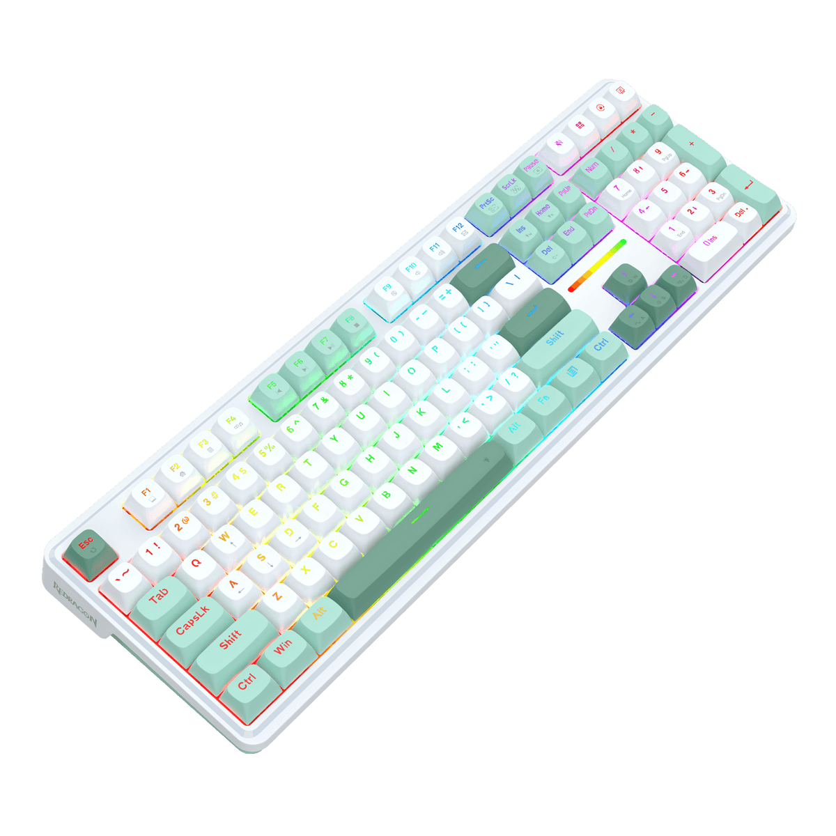Redragon EU K745 HE Rapid Trigger Gaming Keyboard, 8K Wired Mechanical Keyboard w/Next-Gen UltraMag 100% POM Silky Magnetic Switch, Dual-Module Floating Patent Structure Design, 5-Layer Noise Dampening