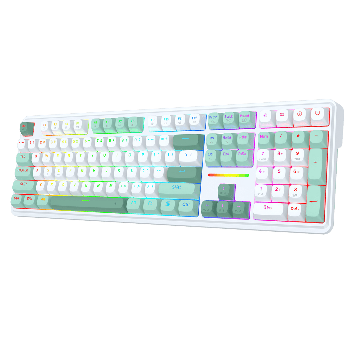 Redragon EU K745 HE Rapid Trigger Gaming Keyboard, 8K Wired Mechanical Keyboard w/Next-Gen UltraMag 100% POM Silky Magnetic Switch, Dual-Module Floating Patent Structure Design, 5-Layer Noise Dampening