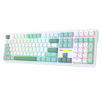 Redragon EU K745 HE Rapid Trigger Gaming Keyboard, 8K Wired Mechanical Keyboard w/Next-Gen UltraMag 100% POM Silky Magnetic Switch, Dual-Module Floating Patent Structure Design, 5-Layer Noise Dampening